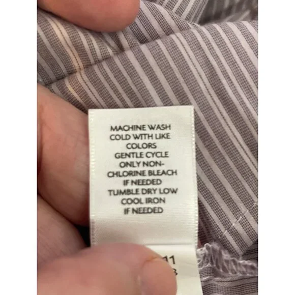 J. Jill Womens Stretch Button-Up Shirt XL Cotton & Nylon Blend - Picture 5 of 5